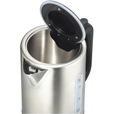 4. Solis Vario Temp Wasserkocher, elektrisch, 1,7 l, 2200 W, Edelstahl