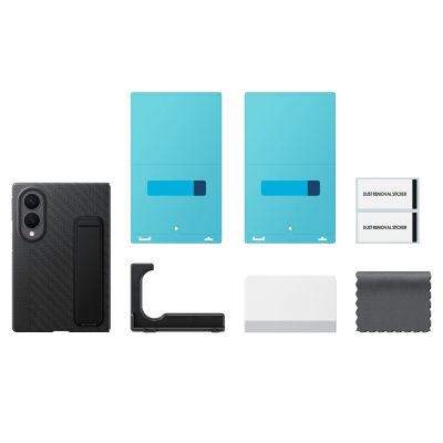 6. EF-XF971SBE Samsung Carbon-Schutzhülle für Galaxy Z Fold 8 Schwarz
