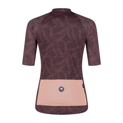 2. Rogelli ESSENTIAL II bordeauxrotes Damen-T-Shirt 2XL