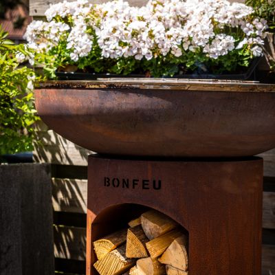 36. BONFEU GARTENFEUERSTELLE BONBIZA OFFEN SCHWARZ