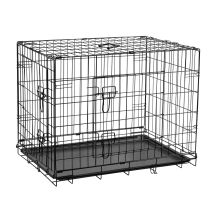 Metall-Hundekäfig, Laufstall, Größe L 76x53x59 cm, REBEL ANIMALS