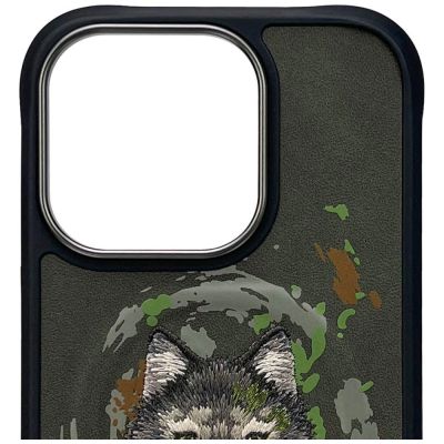 5. Nimmy Wilk MagSafe Case für iPhone 16 Pro Max - Grau