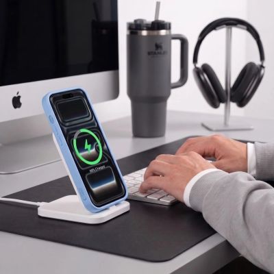 5. Tech-Protect BasicMag MagSafe Hülle für iPhone 17 Pro Max / 18 Pro Max – Hellblau matt