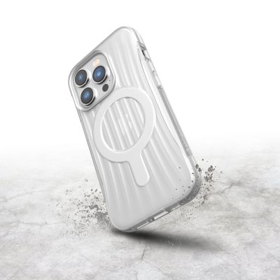 4. Raptic X-Doria Clutch Case iPhone 14 Pro mit MagSafe Rückseite transparent