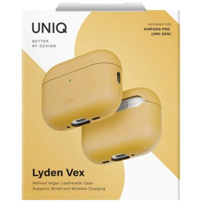 2. Uniq Lyden Vex Hülle für AirPods Pro 3 – Gelb