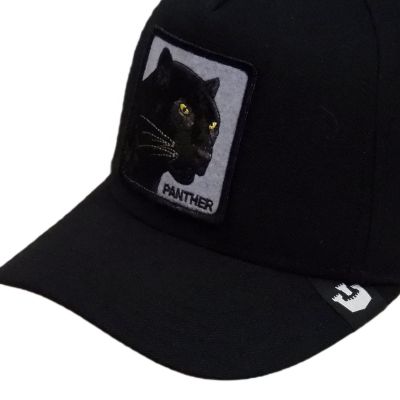 6. Goorin Bros. Panther Field Black Snapback Cap - 101-1450-BLK