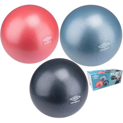 8. Fitness-Pilates-Ball 18 cm 22 cm 25 cm 3 Stück Umbro