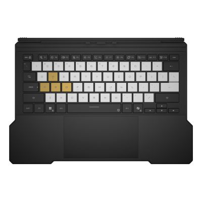 7. ASUS ROG Flow Z13-KJP GZ302EAC-RU178W AMD Ryzen AI Max+ 395 Hybrid (2-in-1) 34 cm (13,4") WQXGA Touchscreen 128 GB LPDDR5x-SDRAM 1 TB SSD Wi-Fi 7 (802.11be) Windows 11 Home Deutsch Schwarz, Weiß, Gold