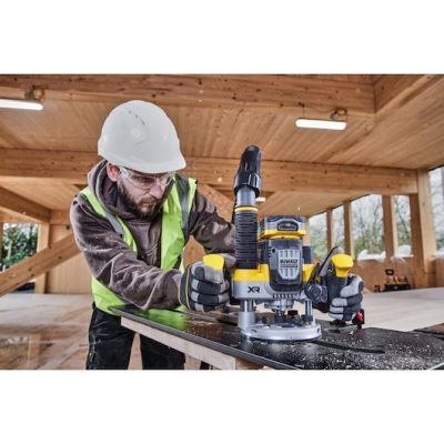 DeWALT DCW620NT-XJ Oberfräse/Rasentrimmer, Schwarz/Gelb, 23000 U/min