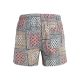 2. Jack&Jones Herren-Badeshorts JPSTMAUI SHELL AOP SWIM SHORTS REG 12291808 ASH ROSE