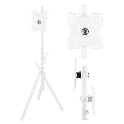 24. MACLEAN TV-Bodenhalterung / -Ständer, 27–55 Zoll, max. VESA 200 x 200, max. 60 kg, MC-181 W