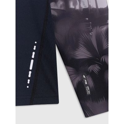 8. Langarmshirt für Schwimmen und Wassersport mit UPF50+ Filter, Herren 4F 4FRSS26TFWLM004-20S