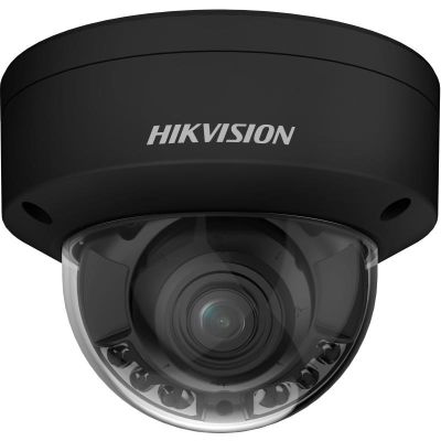 Hikvision Pro Series mit ColorVu DS-2CD2747G2HT-LIZS(2.8-12)/eF/BLK Turret IP-Sicherheitskamera für Innen- und Außenbereich, 2688 x 1520 px, Deckenmontage
