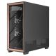6. Antec FLUX PRO Full Tower Schwarz, Holz