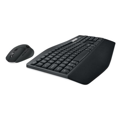14. Logitech MK850 Performance Tastatur und Maus (universelle Funkfernbedienung + Bluetooth) – QWERTZ-Tastatur (Deutsch, Schwarz)
