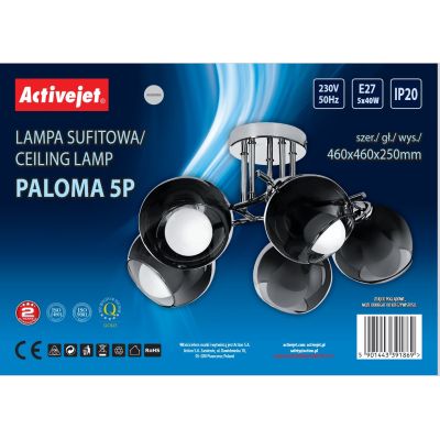 2. Activejet AJE-PALOMA 5P E27 5x40W Hängelampe