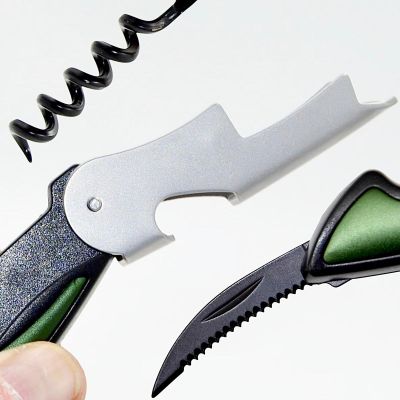 7. MEHRFACHE TASCHENMESSER MIT FLASCHENÖFFNER REDCLIFFS GREEN