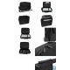 13. Esperanza Classic Laptoptasche + ET103 (17"; schwarz)