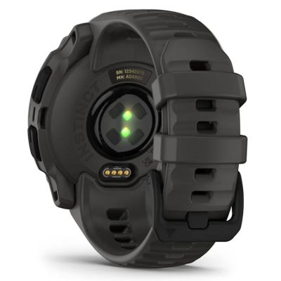 11. Garmin Instinct E 2,18 cm (0,86") MIP 40 mm Digital 166 x 166 px Schwarz GPS