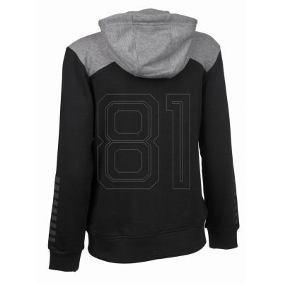 8. Select Oxford Zip Hoodie Damen Schwarz/Grau