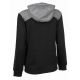 8. Select Oxford Zip Hoodie Damen Schwarz/Grau