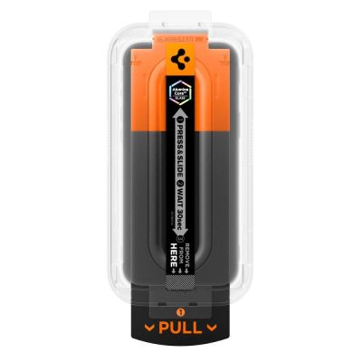 7. Spigen Glas.TR EZ Fit Pro Panzerglas für iPhone 16 Pro Max / 17 Pro Max - Transparent