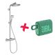 2. Hansgrohe Crometta S Duschsystem 2 Brausen Wand verchromt