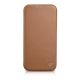 2. iCarer CE Premium Leather Folio Case iPhone 14 Plus Magnetic Flip Leather Folio Case MagSafe braun (WMI14220715-BN)