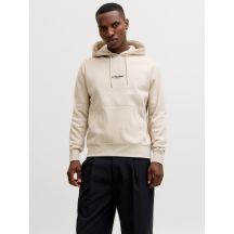 Jack&Jones Herren-Hoodie JJESCHO SWEAT HOOD NOOS 12278789 MOONBEAM