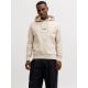 Jack&Jones Herren-Hoodie JJESCHO SWEAT HOOD NOOS 12278789 MOONBEAM