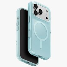 Uniq Clario Magclick Ladehülle für iPhone 18 Pro / 17 Pro – Blau