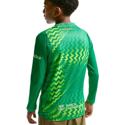 2. Nike FC Barcelona Stadion Torwarttrikot 2026/27 Kinder Grün II3610 324
