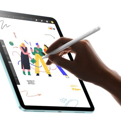 10. Baseus Smooth Writing 3 Active Stylus, kabelgebundener, wiederaufladbarer Stylus (Version mit Schreibwinkelerkennung) – Weiß