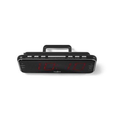 7. Nedis CLAR004BK Digitaler Wecker Schwarz