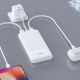 6. Powerbank Dudao K10 10000mAh 2.4A 2 x USB-A - schwarz