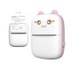 HURC9 Bluetooth-Thermodrucker Mini Kitty mit App – Rosa