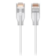 Ubiquiti UACC-Cable-Patch-EL-12M-W Netzwerkkabel, durchscheinend, weiß, Cat6