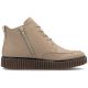2. Beige Leder-Keilstiefeletten für Damen Rieker Y4304-20