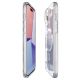 8. Spigen Ultra Hybrid Mag Case mit MagSafe für iPhone 15 Plus – Weiß (Zero One Pattern)