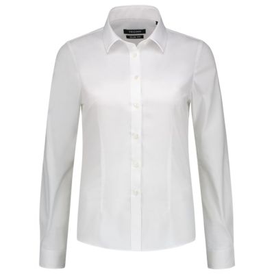 2. Malfini Taillierte Stretchbluse W MLI-T24T0 Weiß