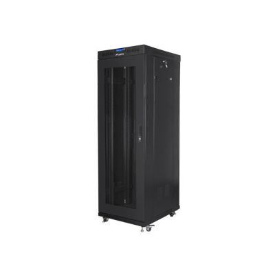 Lanberg FF01-6837-23BL 37U Standrack, freistehend, schwarz