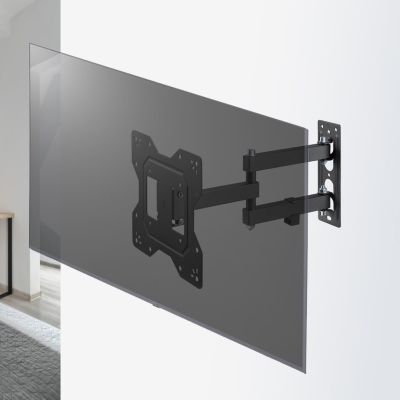5. MACLEAN TV- ODER MONITORHALTERUNG, UNIVERSAL, MAX. VESA 200X200, 23-43", 30KG, SCHWARZ MC-700N