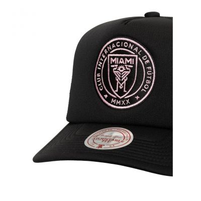 3. Mitchell & Ness Inter Miami CF Trucker Cap HT10070-IMCBLCK