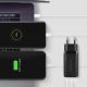 6. AXAGON ACU-DPQ65 Wandladegerät, GaN 65W, 3x Anschlüsse (USB-A + 2x USB-C), PD3.0/QC4+/PPS/Apple