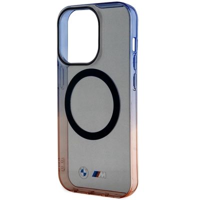 6. Hülle BMW BMHMP14XHTGE iPhone 14 Pro Max 6.7" grau/grau Hardcase Gradient Bumper MagSafe