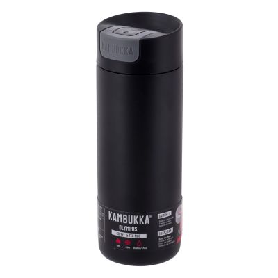 5. Kambukka Olympus Thermobecher 500 ml, Mattschwarz