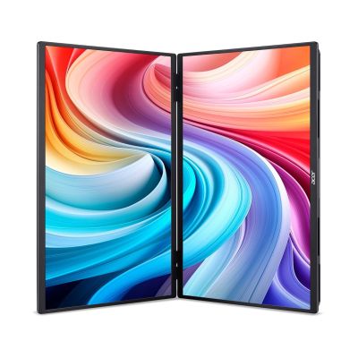 8. Acer PD243YEbmiuux Tragbarer Monitor Schwarz 60,5 cm (23,8") LCD 1920 x 1080 px