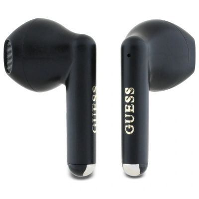 2. Guess Bluetooth-Kopfhörer mit klassischem Logo-Print – Schwarz