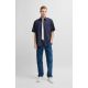 6. BOSS Relegant 6 Short M BLU Hemd (50537331-418)