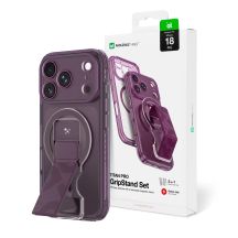 AmazingThing Titan Pro Objektivständer-Set für iPhone 18 Pro mit magnetischer Halterung und Ständer, kompatibel mit MagSafe – Lila